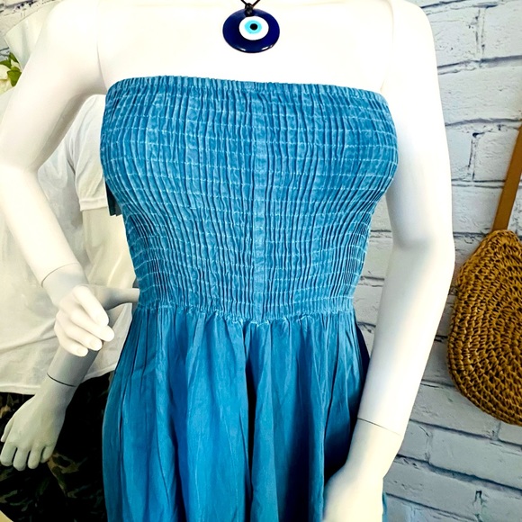 Kiwi+ Punch Denim Dress - Picture 7 of 9